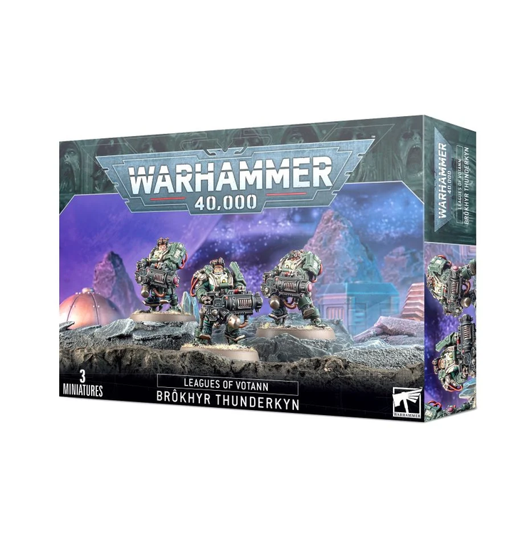  Games Workshop Leagues of Votann Brokhyr Thunderkyn 