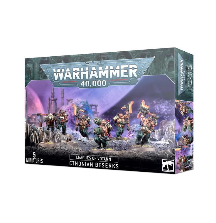 Games Workshop Leagues of Votann Cthonian Berserks   Games Workshop Leagues of Votann Cthonian Berserks