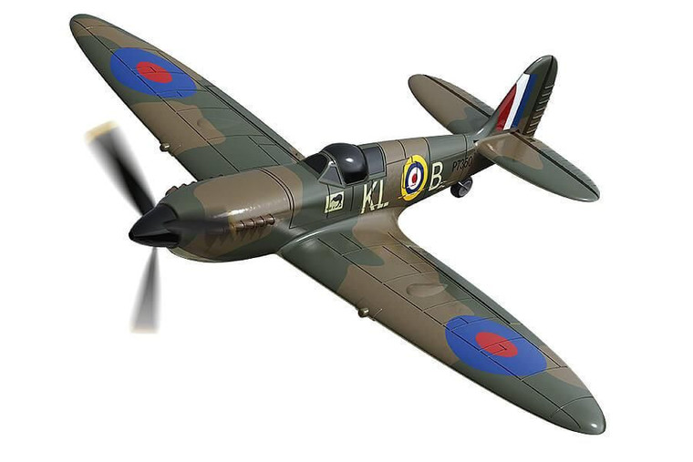  Volantex Supermarine Spitfire 400mm Brushed RTF RC Plane 