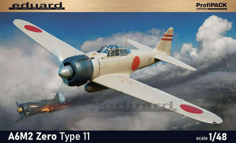  Eduard 1/48 Mitsubishi A6M2 Zero Type 11 ProfiPACK Model Kit 