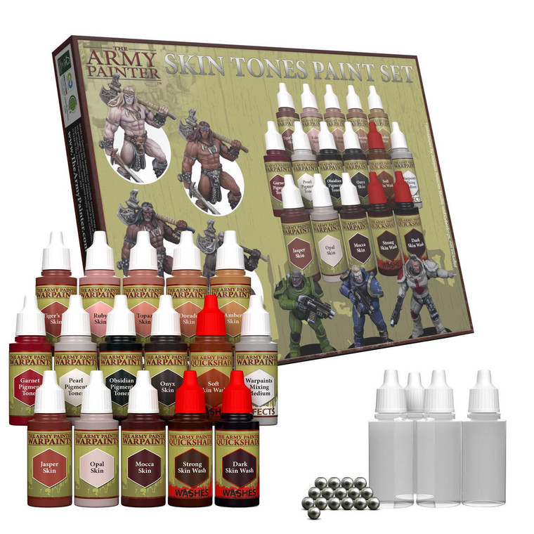  Army Painter Warpaints 8909 Skin Tones Paint Set 