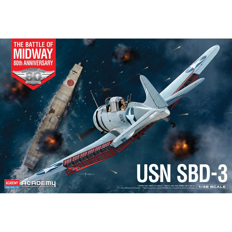  Academy 1/48 Douglas USN SBD-3 "Battle of Midway" 
