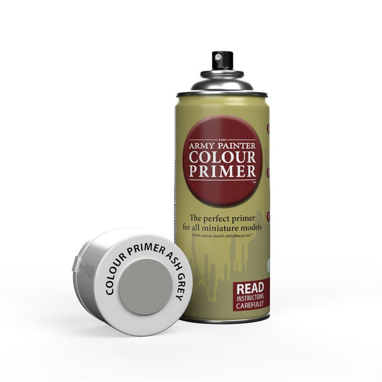  Army Painter Colour Primer 3029 400ml Ash Grey Primer Spray Paint 