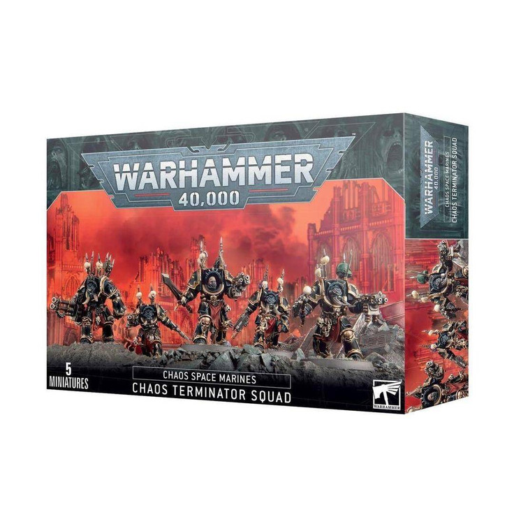  Games Workshop Warhammer 40,000 - Chaos Space Marines - Terminators 