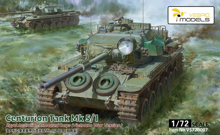  Vespid 1/72 Centurion Mk.5/1 Model Kit 