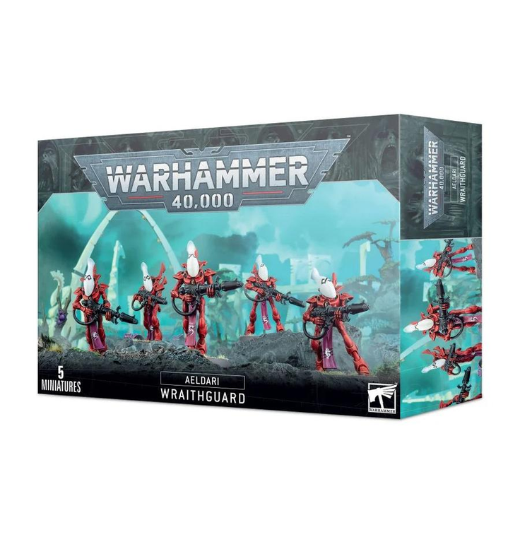  Games Workshop Aeldari Wraithguard and Wraithblades 