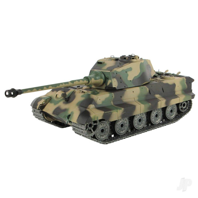  Heng Long RC 1/16 King Tiger with Henschel Turret with Infrared Battle System 