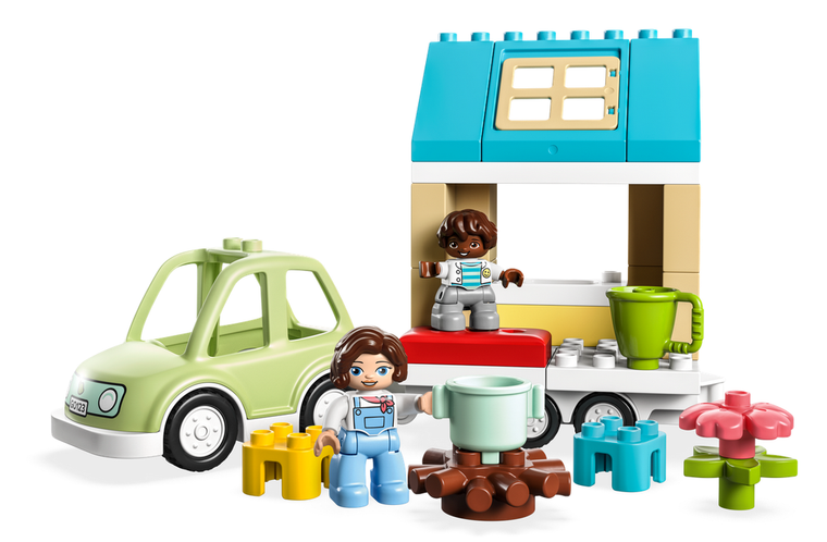  Lego Duplo Family House on Wheels 