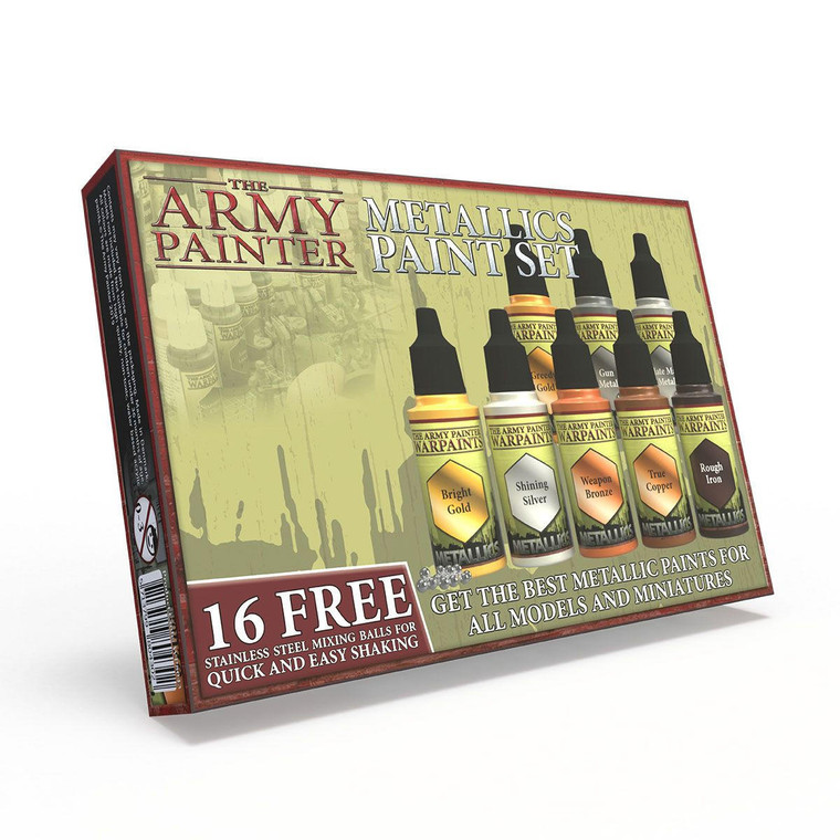  Army Painter Warpaints 8043 Metallic Paint Set 