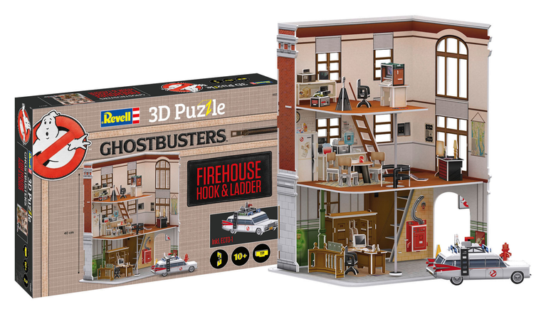  Revell Ghostbusters Firehouse Headquarters 3D Puzzle 