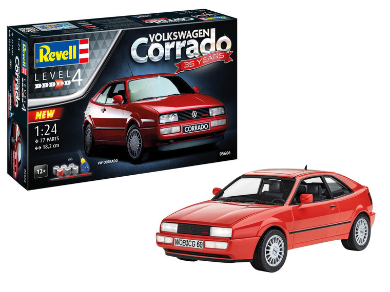  Revell 1/24 Volkswagen Corrado 35th Anniversary Gift Set 