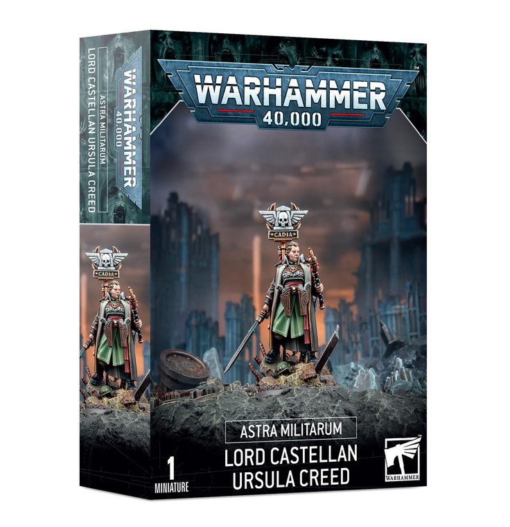 Games Workshop Warhammer 40,000 - Astra Militarum - Cadian Lord Castellan Ursula Creed   Games Workshop Warhammer 40,000 - Astra Militarum - Cadian Lord Castellan Ursula Creed