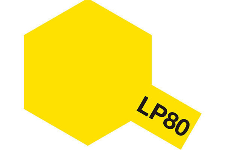  Tamiya LP-80 Flat Yellow 10ml Lacquer Paint 