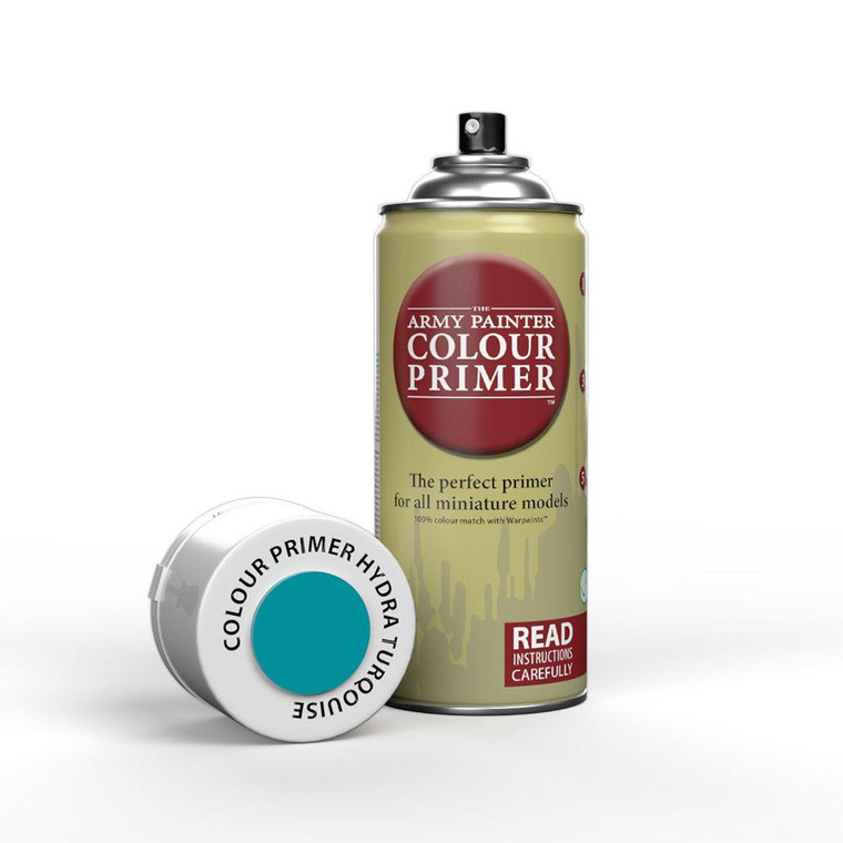  Army Painter Colour Primer 3033 400ml Hydra Turquoise Primer Spray Paint 