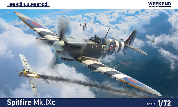  Eduard 1/72 Supermarine Spitfire Mk.IXc Weekend Edition Model Kit 