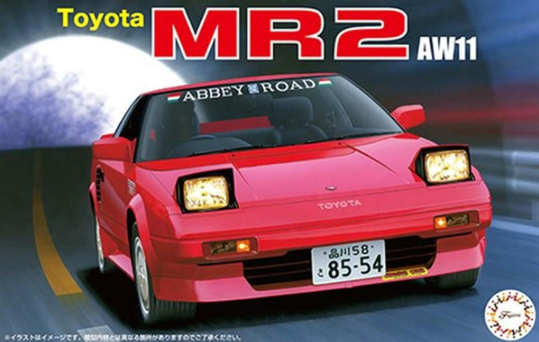  Fujimi 1/24 Toyota MR2 AW11 Model Kit 