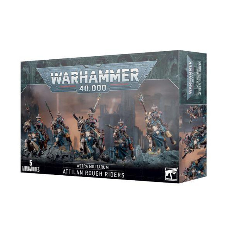 Games Workshop Warhammer 40,000 - Astra Militarum - Attilan Rough Riders   Games Workshop Warhammer 40,000 - Astra Militarum - Attilan Rough Riders
