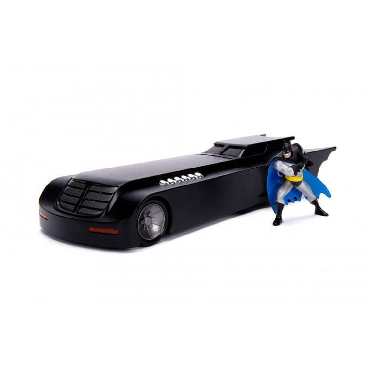 Jada 1/24 Batman The Animated Series Batmobile with Figure Diecast Model 