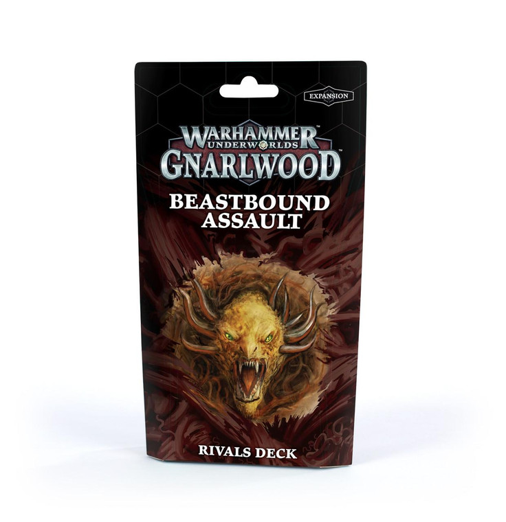  Games Workshop Warhammer Underworlds - Gnarlwood - Beastbound Assault Rivals Deck 