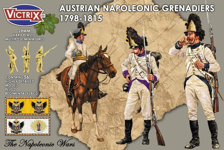  Victrix 28mm Austrian Napoleonic Grenadiers 1798-1815 