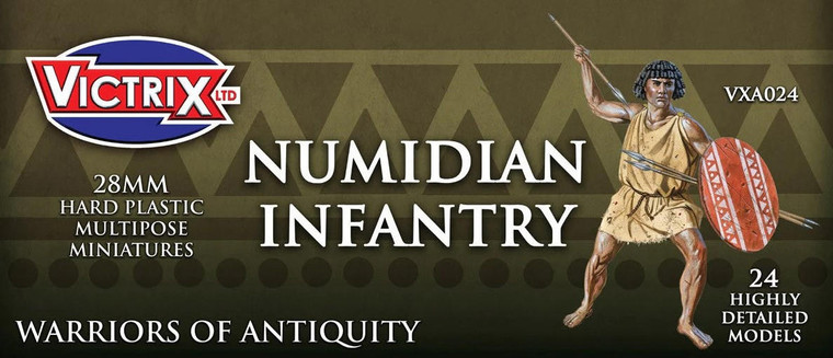  Victrix 28mm Numidian Infantry 