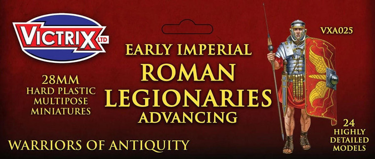  Victrix 28mm Early Imperial Roman Legionaries Advancing 