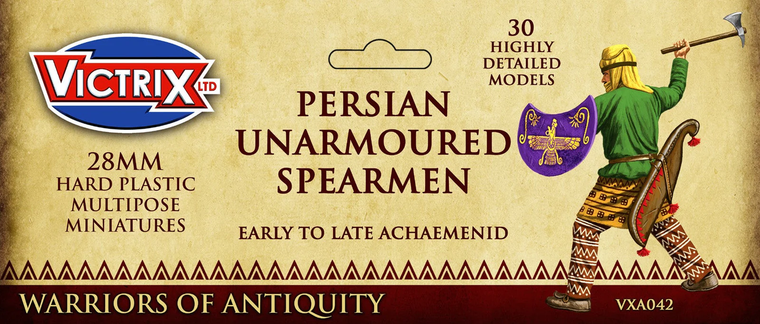 Victrix 28mm Persian Unarmoured Spearmen 