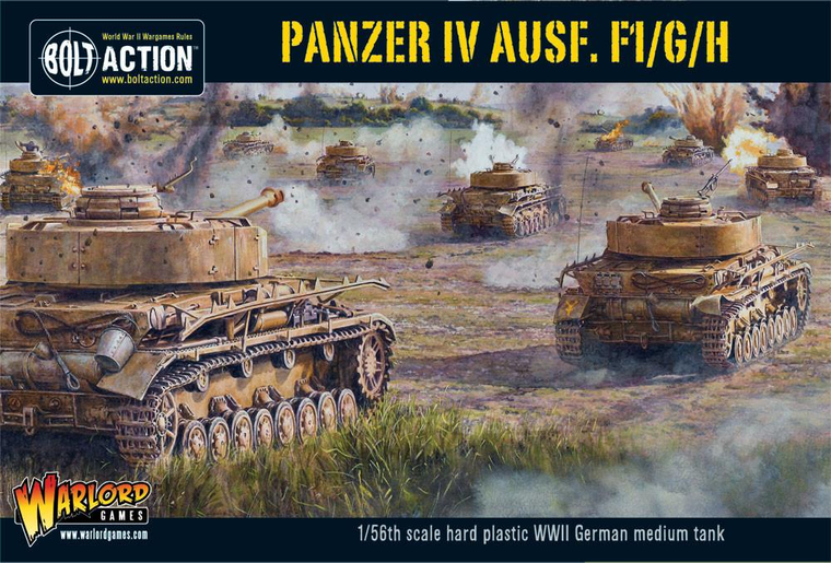  Warlord Games 28mm Bolt Action Pz.Kpfw.IV Ausf.F/F2/G/H Panzer IV 