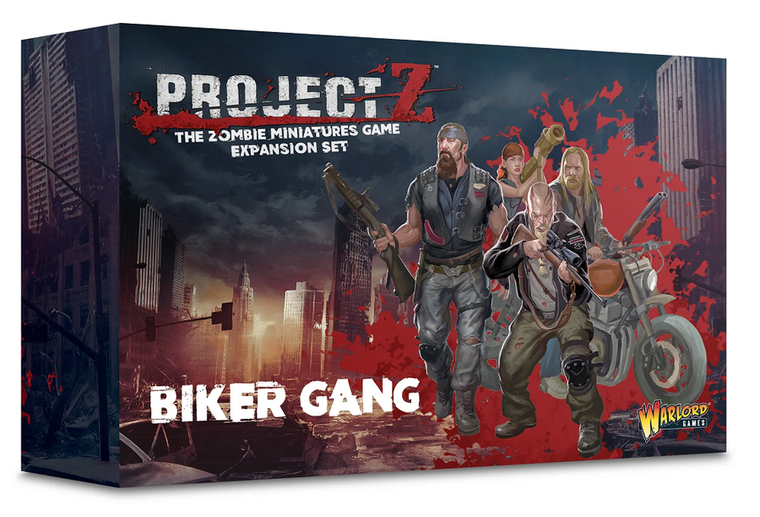  Warlord Games 28mm Project Z Biker Gang 
