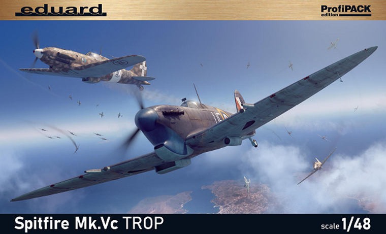  Eduard 1/48 Supermarine Spitfire Mk.Vc Tropical ProfiPACK Edition 