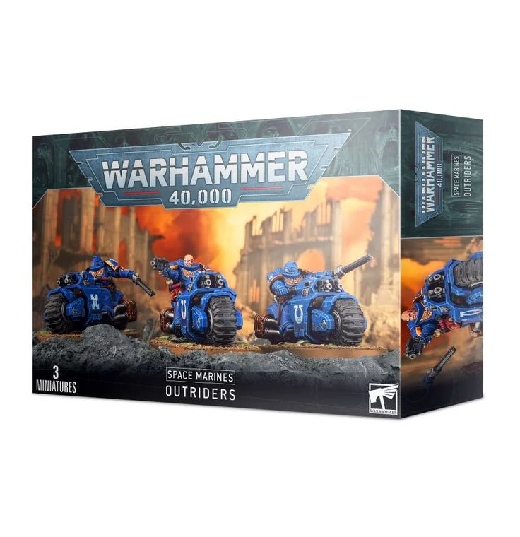  Games Workshop Space Marines Primaris Outriders 