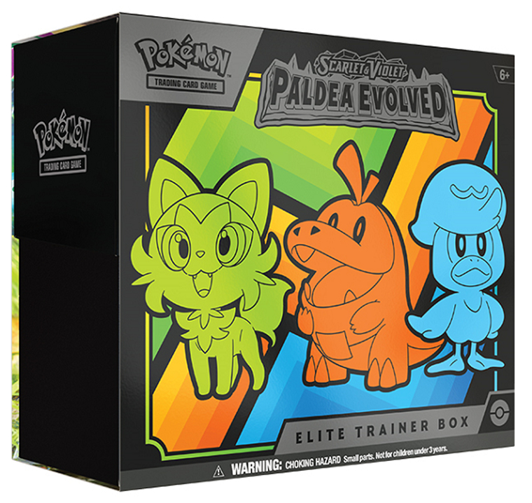  Pokemon TCG Scarlet & Violet 2 Paldea Evolved Elite Trainer Box 