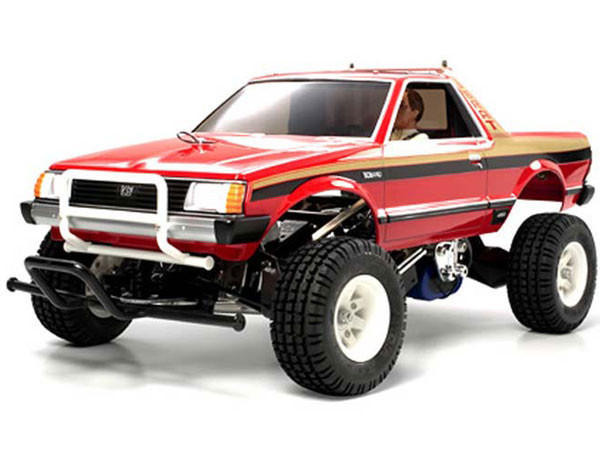 TAMIYA SUBARU BRAT 初回限定シルバーメッキフレーム Tamiya RC Subaru Brat Model Kit - Wonderland Models | TA58384