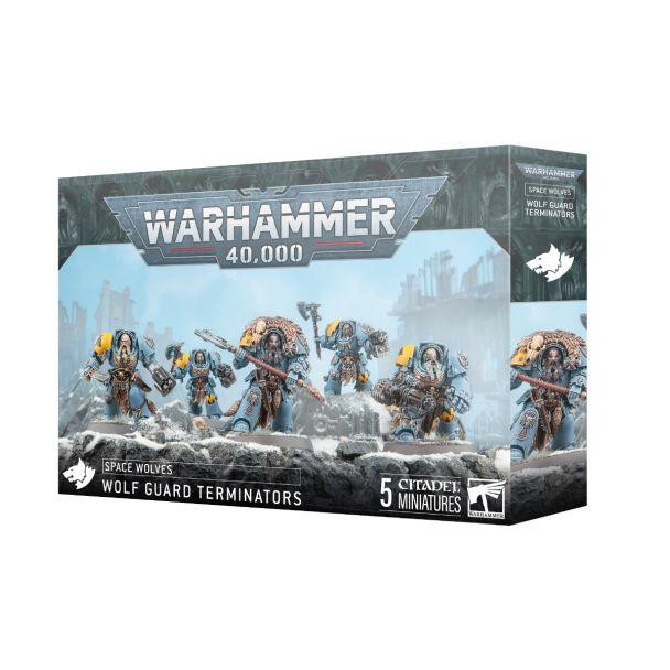  Games Workshop Warhammer 40,000 - Space Wolves - Wolf Guard Terminators 