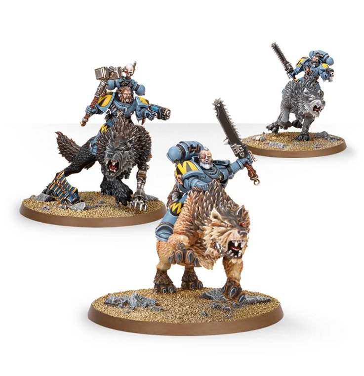  Games Workshop Space Wolves Thunderwolf Cavalry 