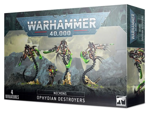  Games Workshop Necron Ophydian Destroyers 
