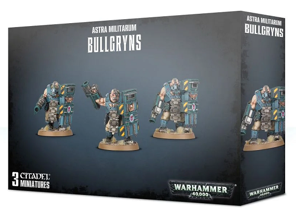  Games Workshop Astra Militarium Auxilla Bullgryns or Ogryns 