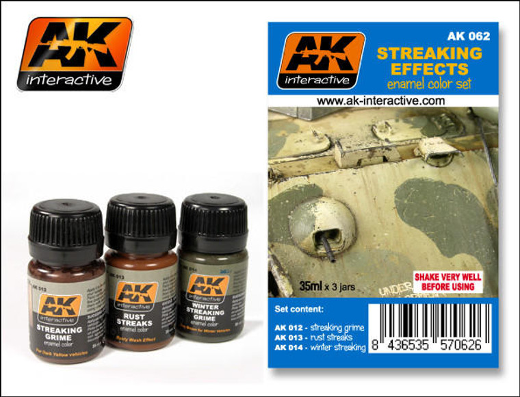  AK Interactive Streaking Effects Set 