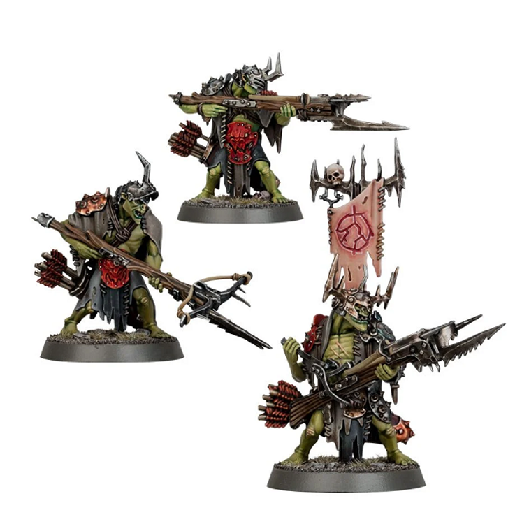  Games Workshop Orruk Warclans Kruleboyz Man-Skewer Boltboyz 