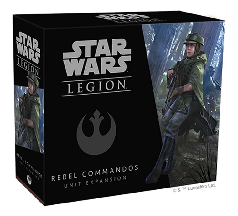  Fantasy Flight Games Star Wars Legion Unit Expansion - Rebel Commandos 