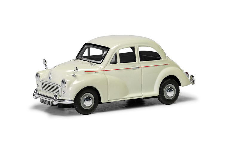  Corgi 1/43 Morris Minor 1000 - Snowberry White 