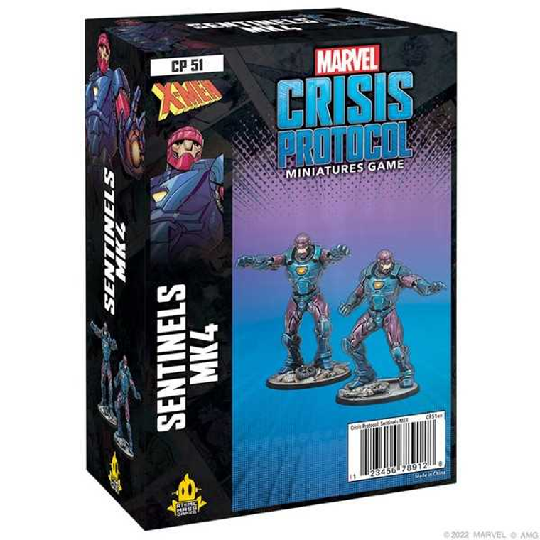  Atomic Mass Games Marvel Crisis Protocol: Mk.4 Sentinels 