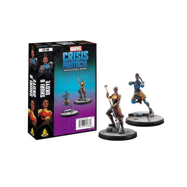  Atomic Mass Games Marvel Crisis Protocol: Shuri and Okoye 