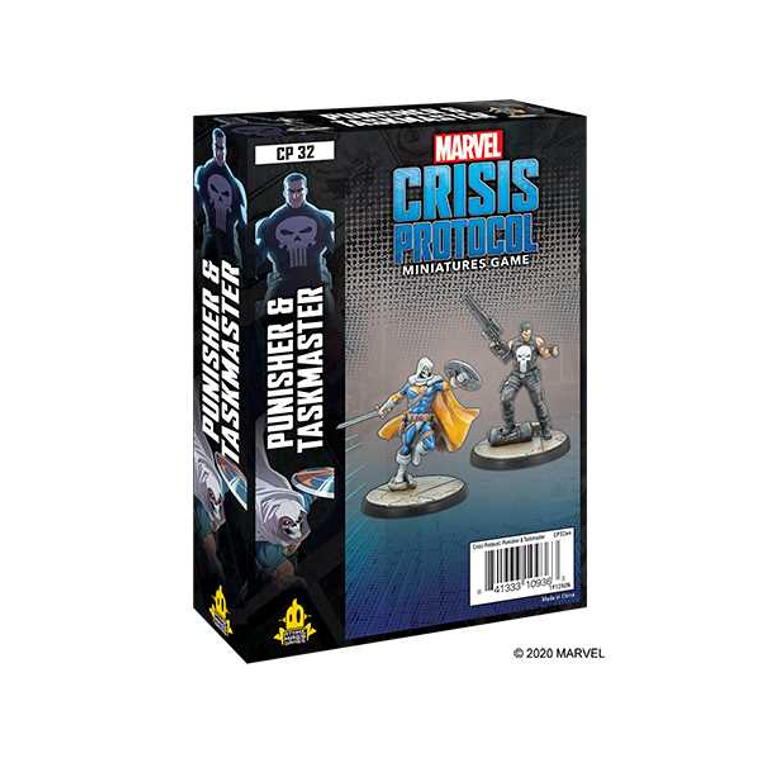  Atomic Mass Games Marvel Crisis Protocol: Punisher and Taskmaster 