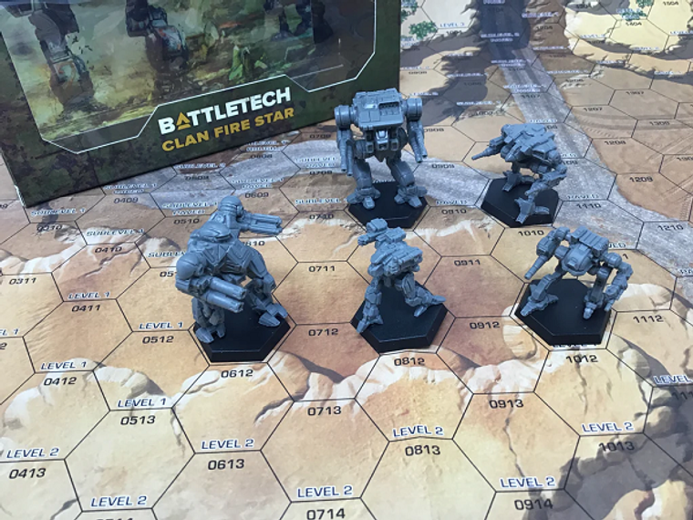 Catalyst Game Labs Battletech Force Pack Clan Fire Star Wonderland