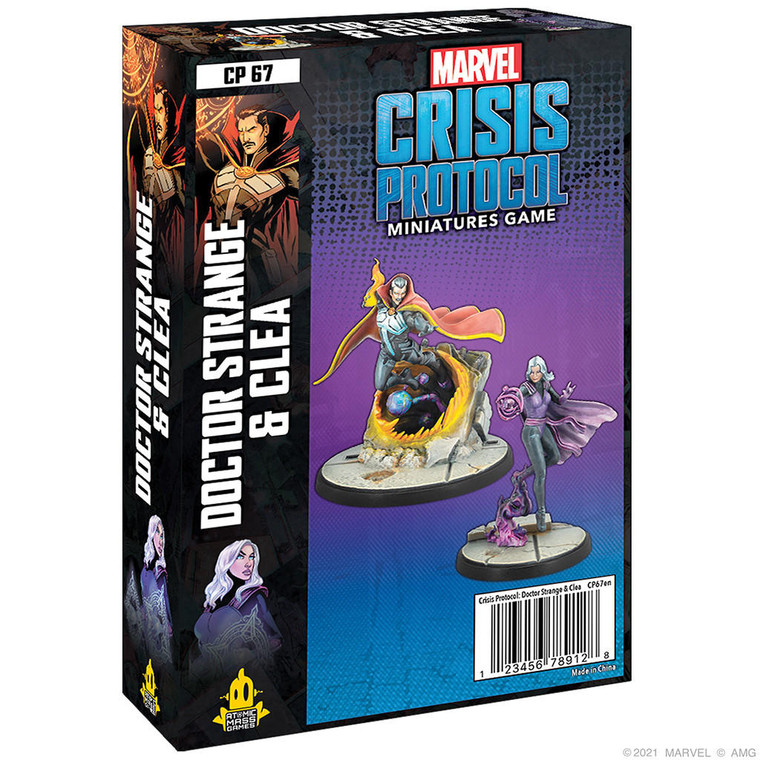  Atomic Mass Games Marvel Crisis Protocol: Doctor Strange & Clea 