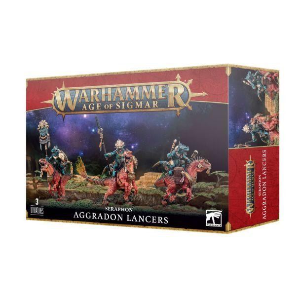  Games Workshop Age of Sigmar - Seraphon - Aggradon Lancers 