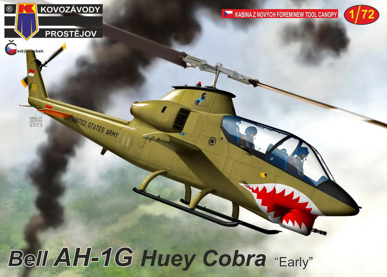  KPM 1/72 Bell AH-1G Huey Cobra 'Early' Model Kit 