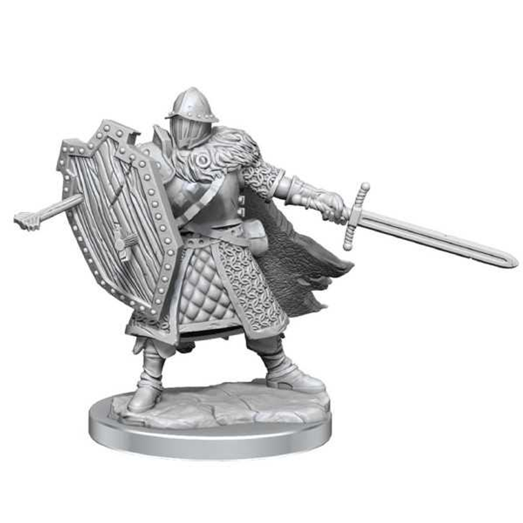  WizKids D&D Frameworks Male Human Fighter 