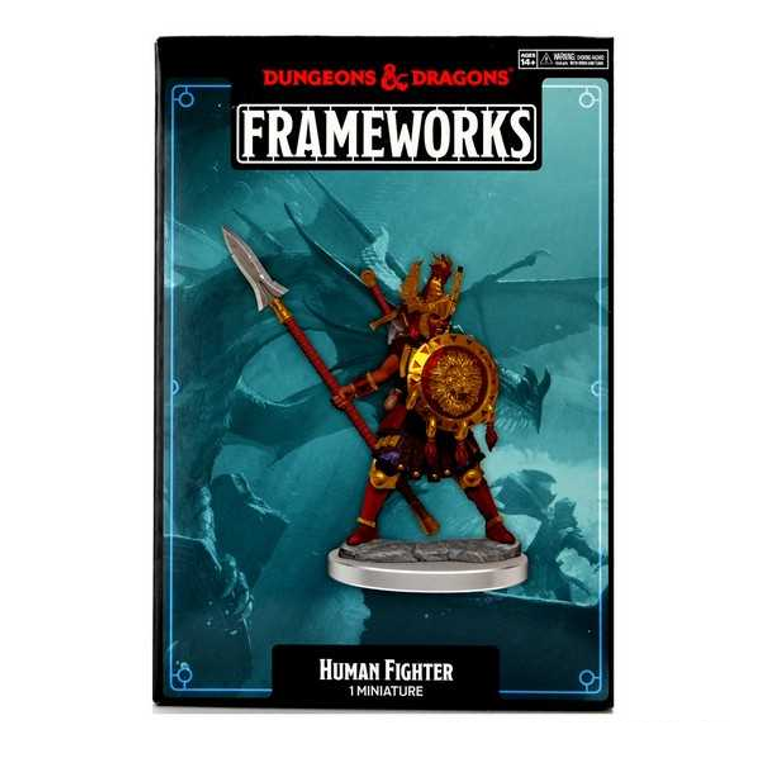  WizKids D&D Frameworks Female Human Fighter 